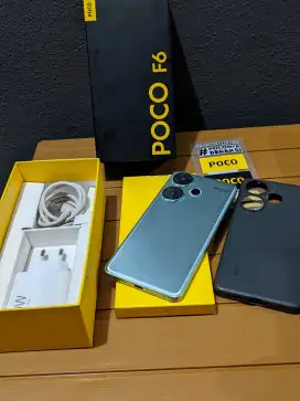 Xiaomi poco F6 12/512gb fullset original resmi garansi on