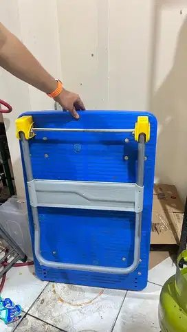 Trolley barang roda karet