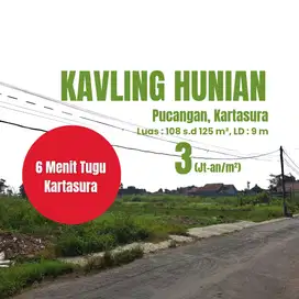 Tanah Kavling SHM Strategis Dekat Tugu Kartasura Bisa Bayar Cicil