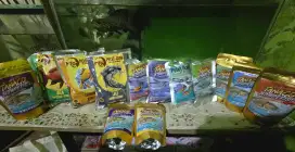 Umpan / pelet ikan mas ,nila ,bawal ,lele dll