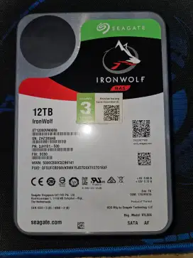 Harddisk 12TB Seagate Ironwolf