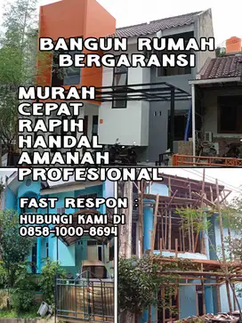 Jasa Tukang Bangun Ruko, Rumah, Kontrakan dan Renovasi