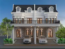Dijual Rumah Cempaka Putih Baru American Classic Jakarta Pusat
