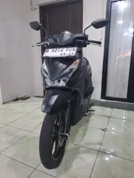 HONDA BEAT DELUXE KEYLEES 2024, HITAM DOFF ISTIMEWA