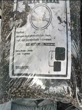 sekam bakar media tanam