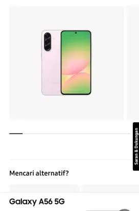 Jual samsung a56 5G edisi salah beli... Open box