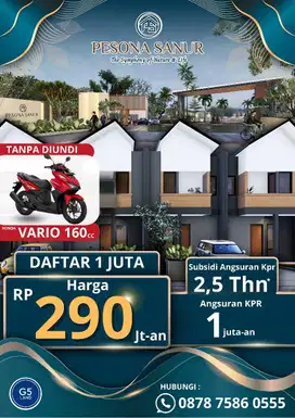 Perumahan Di ciseeng Hadiah Honda Vario 160 cc Tanpa Diundi