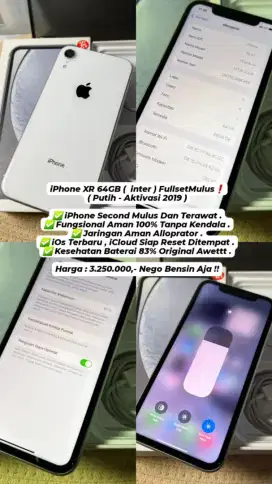 Iphone Xr (White) 64Gb All Operator