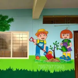 MURAL JASA LUKIS TEMBOK, SEKOLAH, TOKO, DLL
