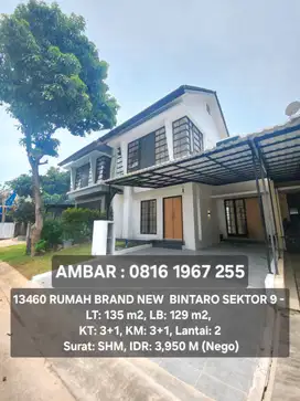 13460 Rumah Brand new hotsale emerald bintaro