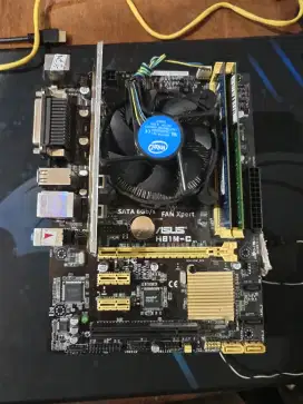 Jual Motherboard Asus H81 + i5 4460