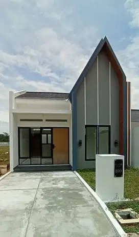 rumah 1 lantai design skandinavia dekat dengan cileungsi dan jonggol