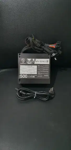power supply unit PSU PC CPU vurrion MV-Series 500watt 80 plus