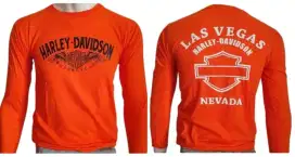 Kaos harley davidson las vegas dan motorcycle