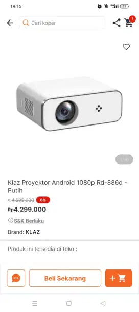 Smart projector