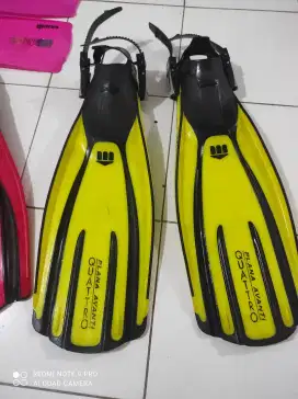 Sepatu renang katak