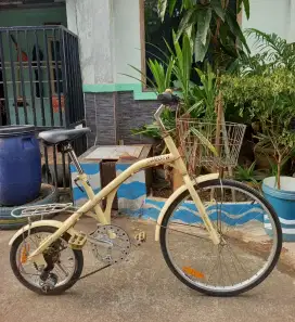 Sepeda Unik Classic Aleoca Aleomakino Dimensione Uk Ban Depan 24 Inc
