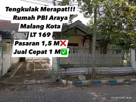 Rumah PBI Araya Murah Dibawah Harga Pasaran