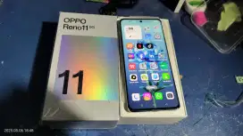 Oppo Reno 11 5G 8/256 Fullshet mulus bisa TT/BT