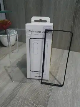Z Fold 4 Clear Edge Cover Original Case Casing