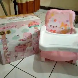 Kursi makan bayi SB pink