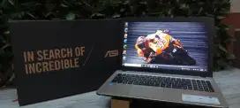 Asus vivobook V541N fullset dah SSD no minus mulus siap pakai