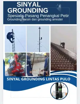 Ahli jasa pemasangan penangkal petir Cikande Cinangka Ciomas