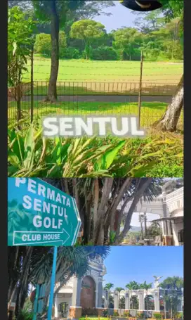 TANAH KAVLING LT. 1111M² HARGA JADI 2.7JT/M² VIEW LAPANGAN GOLF SENTUL