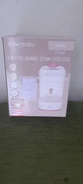 Crown baby 5 bottles sterillizer (new)