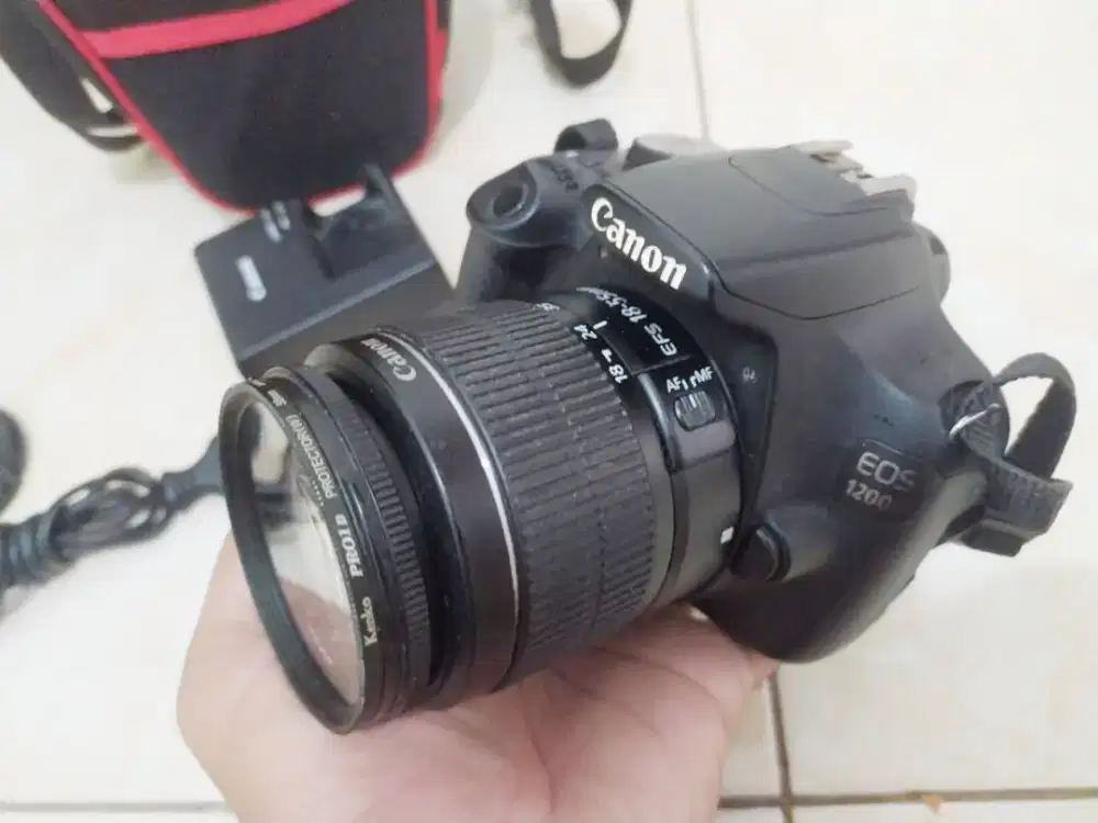Canon 1200d mantap murah siap pakai