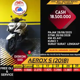 MOKAS AEROX S 2018 BAYAR VIA SHOPEE TOKPED KREDIVO INDODANA AKULAKU