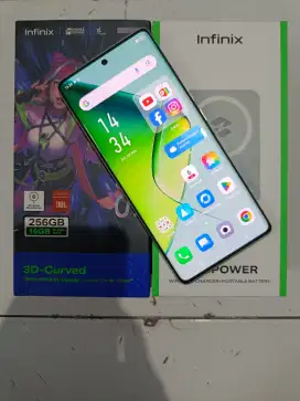 Infinix Note 40S 8+8/256GB Fullset ( Garansi Febuari 2026 )