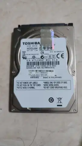 Hdd Laptop 320 GB Toshiba