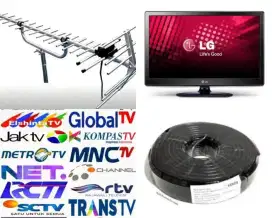Bismillah semoga berkah pemasangan Antenna tv digital dijamin jreng