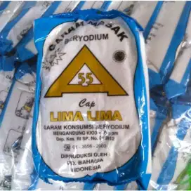 Garam masak 1bal isi 40 bungkus kemasan 100 grm
