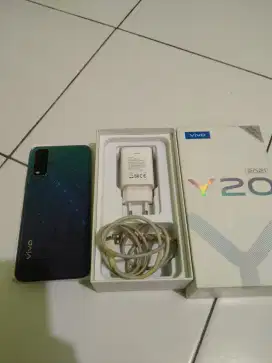 jual vivo Y20 2021 4/64 fullset original