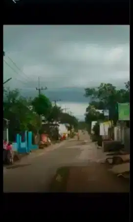 Tanah lebar depan 9 m. Panjang 47 m