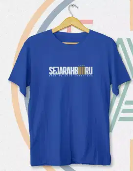 tshirt persib champions liga sejarah biru