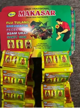 Kapsul Sakit Gigi|Sakit asam urat|Sakit kepala| Pabrik Jamu Herbal
