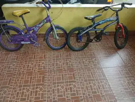 Sepeda family uk 16 jual apa adanya ambil 2 lebih murah