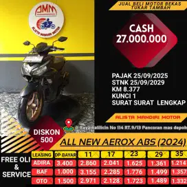 JUAL BELI MOKAS ALL NEW AEROX ABS 2024 BAYAR VIA SHOPEE TOKPED KREDIVO