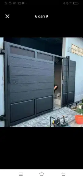 Pagar rumah minimalis grc
