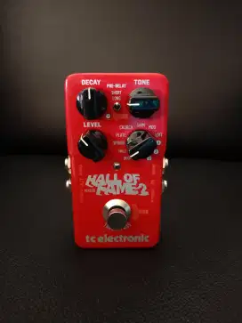 Efek Gitar TC Electronic Hall of Fame 2 Reverb Pedal Second like NEW