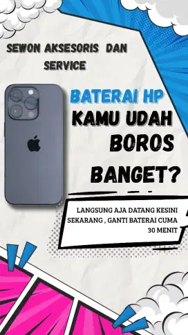 R34dy baterai iPhone 6-16