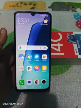 Redmi 14C NFC ram 6/128 mulus nominus garansi panjang cakep