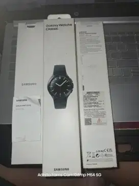 Dusnya Saja Watch Samsung Watch 4 Classic 46mm Hitam Box Dus Original