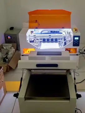 Mesin printer DTF sablon A3+ double head bonus komputer rtx 3050