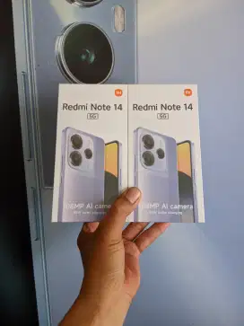 [ fast respon WA ] Xiaomi Redmi Note 14 5G 8/256 Garansi resmi 15bln