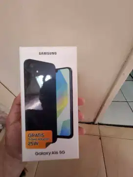 SAMSUNG A16 5G 8/256 Fullset Mulus Warna Black