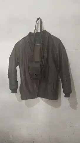 Jaket kulit domba